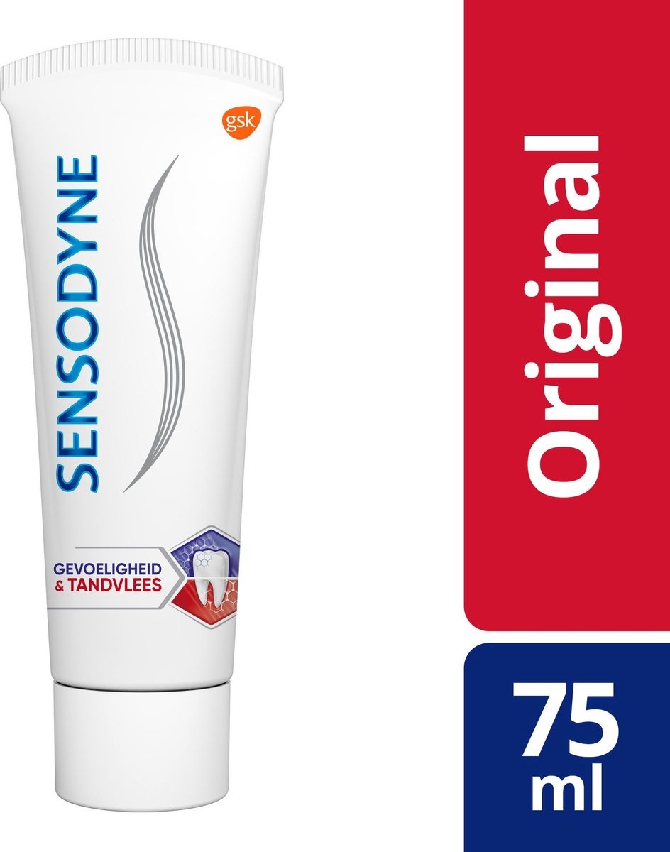 Voordeeldrogisterij Sensodyne Tandpasta Gevoeligheid & Tandvlees - 75ml aanbieding