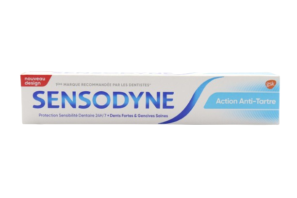 Voordeeldrogisterij Sensodyne Tandpasta Action Anti Tartre - 75ml aanbieding