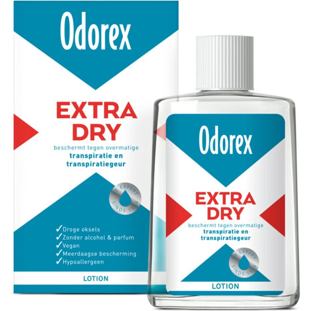 Odorex Extra Dry Vloeibare Flacon 50 ml Deodorant Voordeeldrogisterij