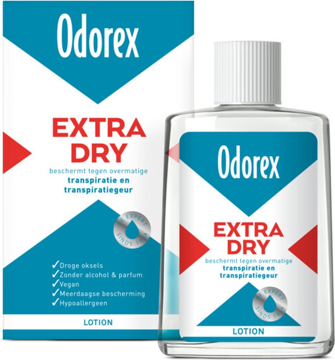 Voordeeldrogisterij Odorex Extra Dry Vloeibare Flacon - 50 ml - Deodorant aanbieding
