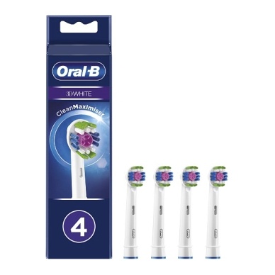 Voordeeldrogisterij Oral-B Opzetborstels 3D White - 4 stuks aanbieding
