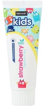 Voordeeldrogisterij Sence Kids Tandpasta Strawberry - 75ml aanbieding