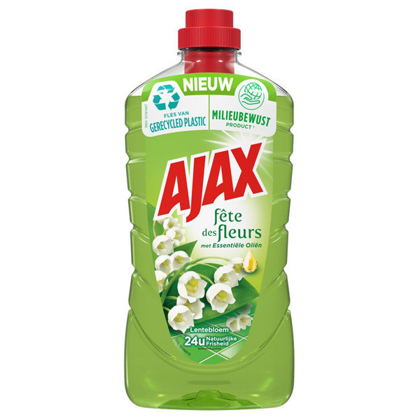 Voordeeldrogisterij Ajax Allesreiniger Lentebloem - 1000 ml aanbieding