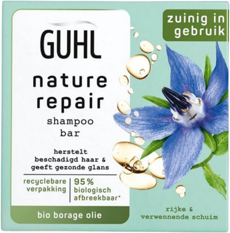 Voordeeldrogisterij Guhl Shampoo Bar Nature repair - 75 gram aanbieding