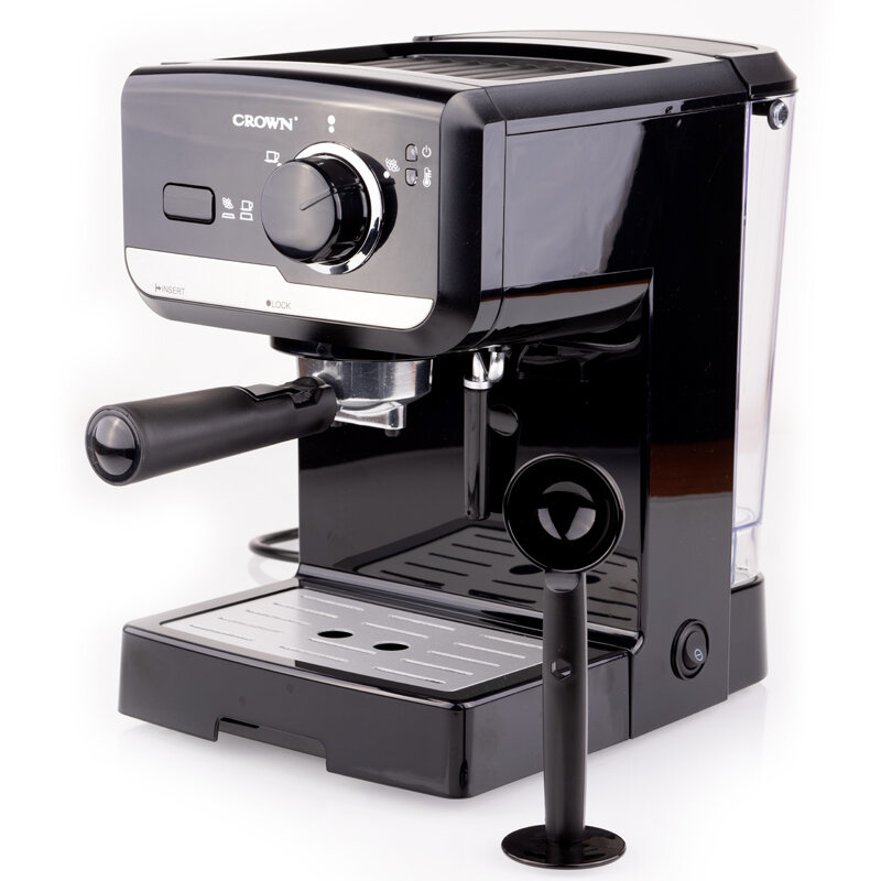 Dankzegging Peru karton Espressomachine 15 Bar - Stoompijpje - RVS - 1.5L reservoir - Geschikt voor  gemalen koffie, Espresso, Latte Macchiato & Cappuccino - FabriekDeals B.V.