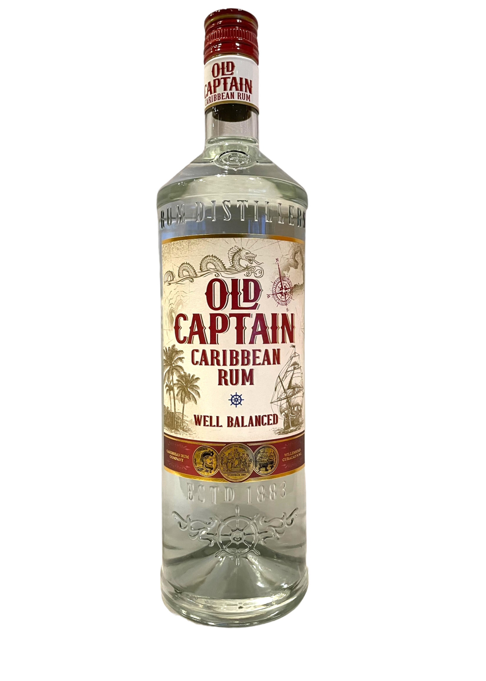 Old Captain Rum Wit 1L