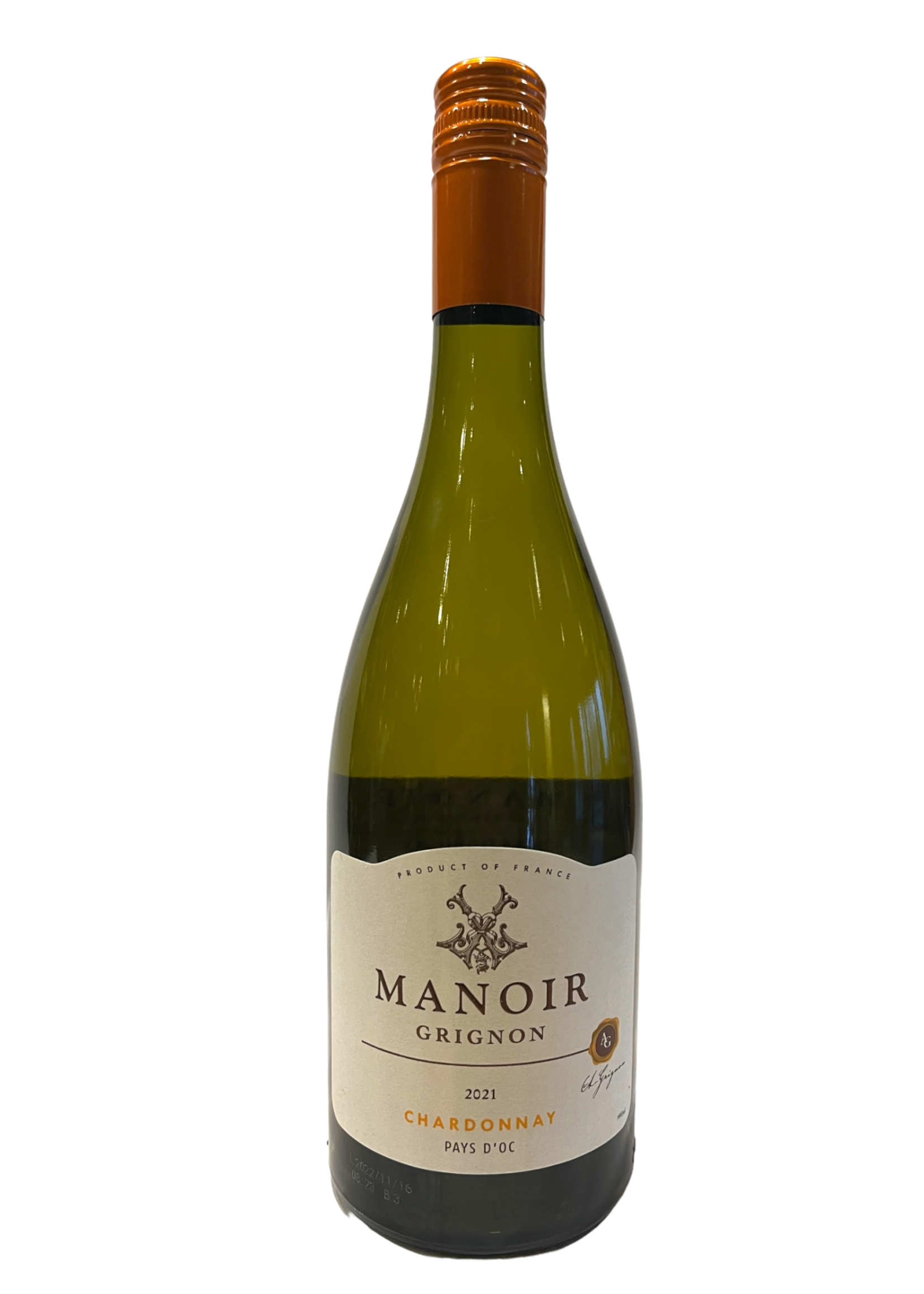 Manoir Grignon Manoir Grignon Chardonnay 0,75L