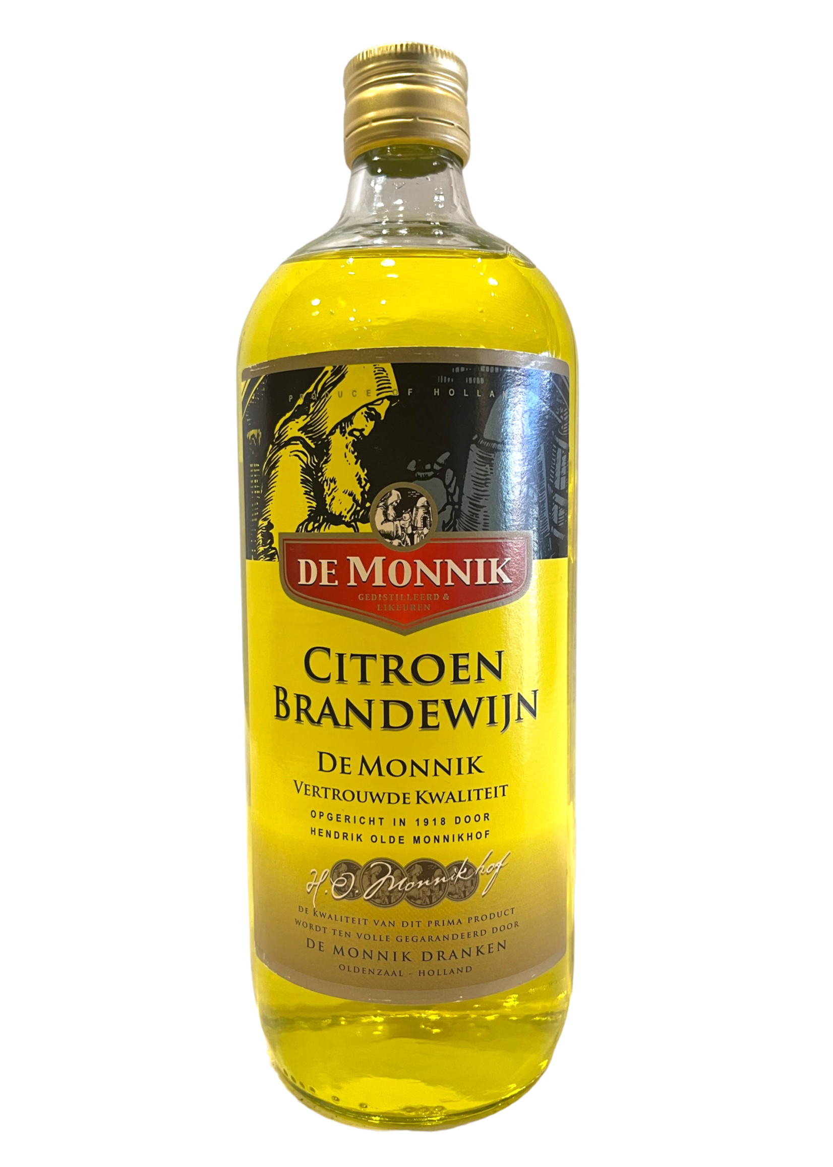 De Monnik Citroen Brandewijn 1L