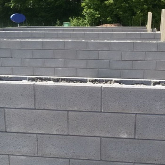 Bekistingsblok Eindsteen (1/2) 250x300x200mm