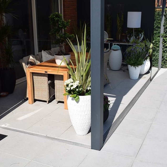 Paseo 60x60x3cm calella lichtgrijs