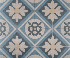 Designo 60x60x3cm mosaic blue blauw