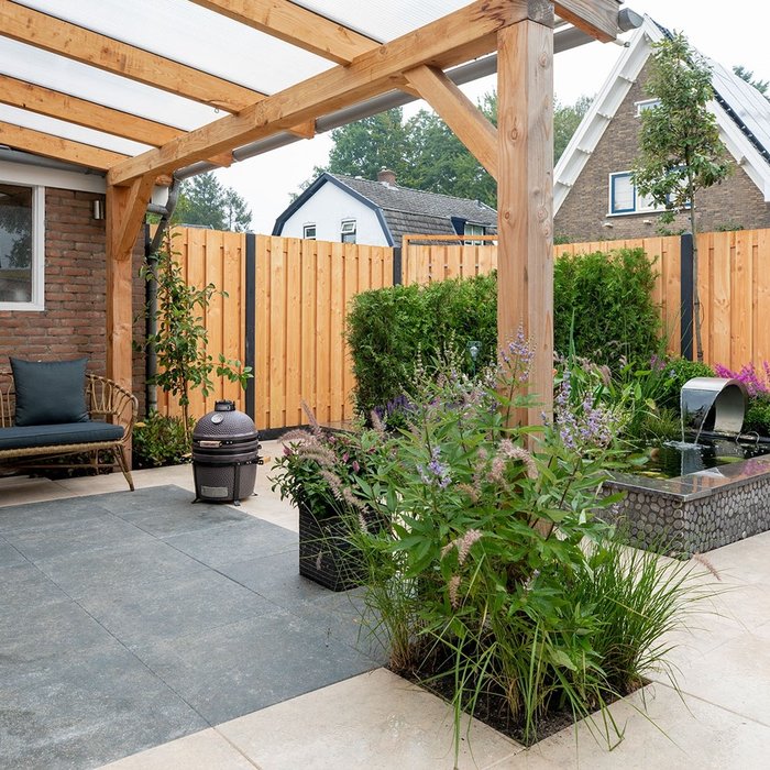 Designo 60x60x3cm flamed terra terra