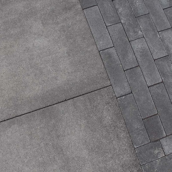 Pure Minerals 60x60x4cm Antraciet