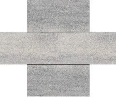 Cottage Stones 30x60x4cm Kent wit/grijs gen.