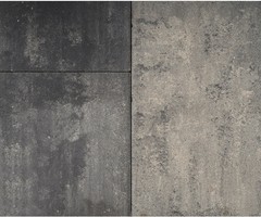 Piastrella Piatta wildverband Grigio Nero (1,44m2)