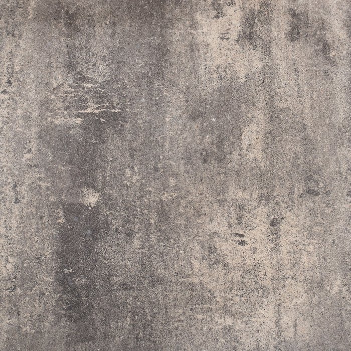 Piastrella Piatta 60x60x4,7cm Grigio nero