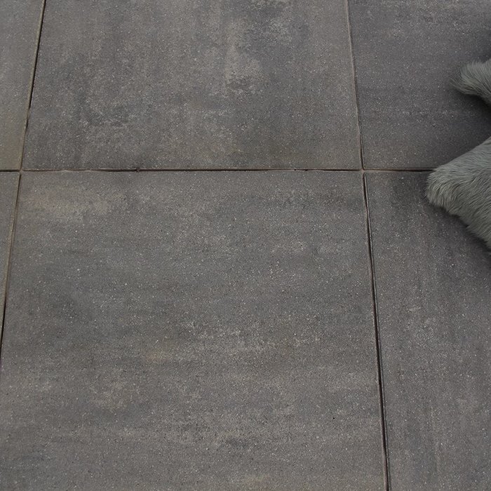 Facetto 60x60x4,7cm fortland midden grijs gen.