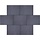 Granulati 20x30x6cm nero basalto zwart