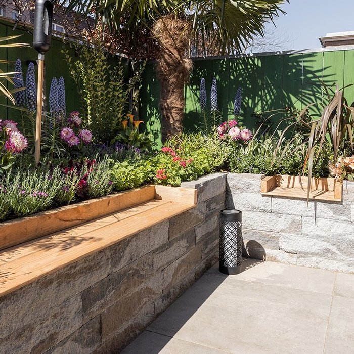 Keramische Tuintegel Cera3line Lux & Dutch 60x60x3cm Downtown taupe