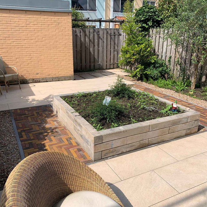 Cera3line Lux & Dutch 45x90x3cm Pietra Serena cream