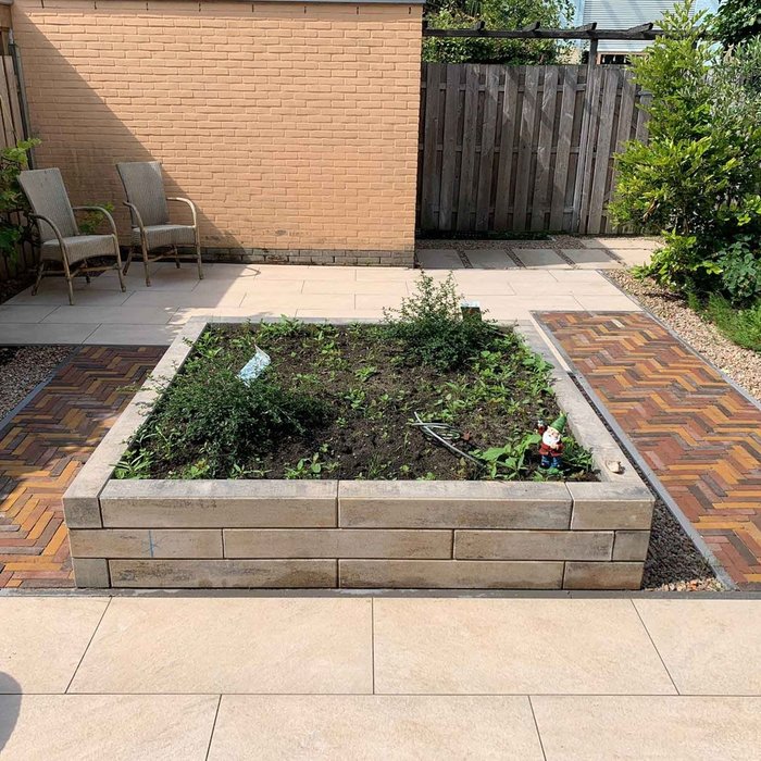 Cera3line Lux & Dutch 45x90x3cm Pietra Serena cream