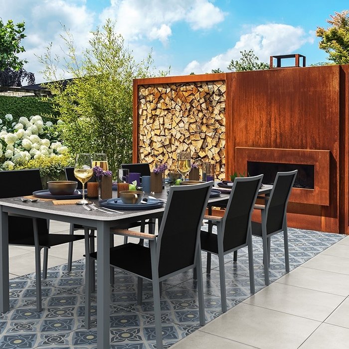 Cera3line Lux & Dutch 60x60x3cm Select decor blue