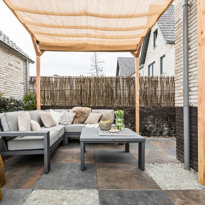 Cera4line Mento 100x100x4cm Bluestone Dark