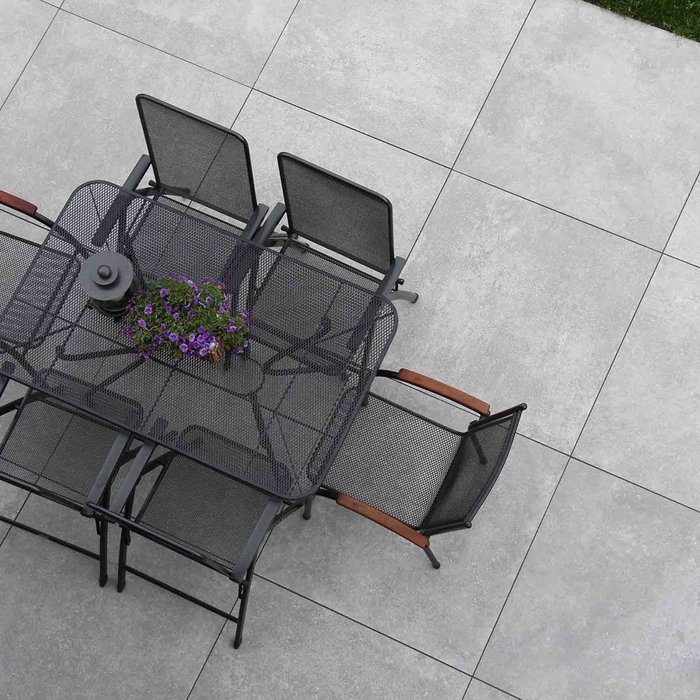 Cera4line Mento 100x100x4cm Bluestone Light