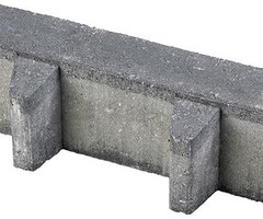 Aqua Bricks waterpasserend 10x30x8cm Zwart 40% open