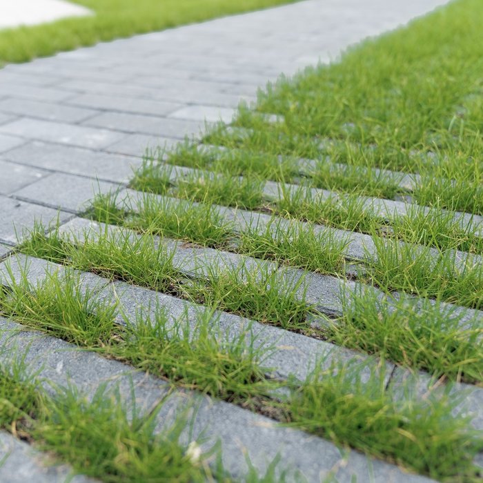 Aqua Bricks waterpasserend 10x30x8cm zwart 22% open