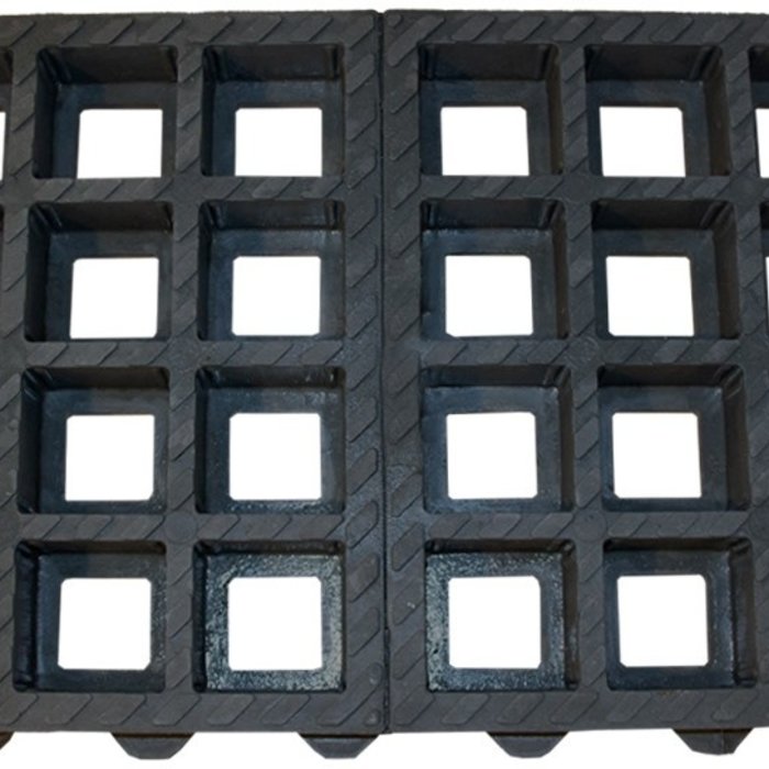 Betonsteen ECO Grates 7,4x7,4x4,8cm grijs