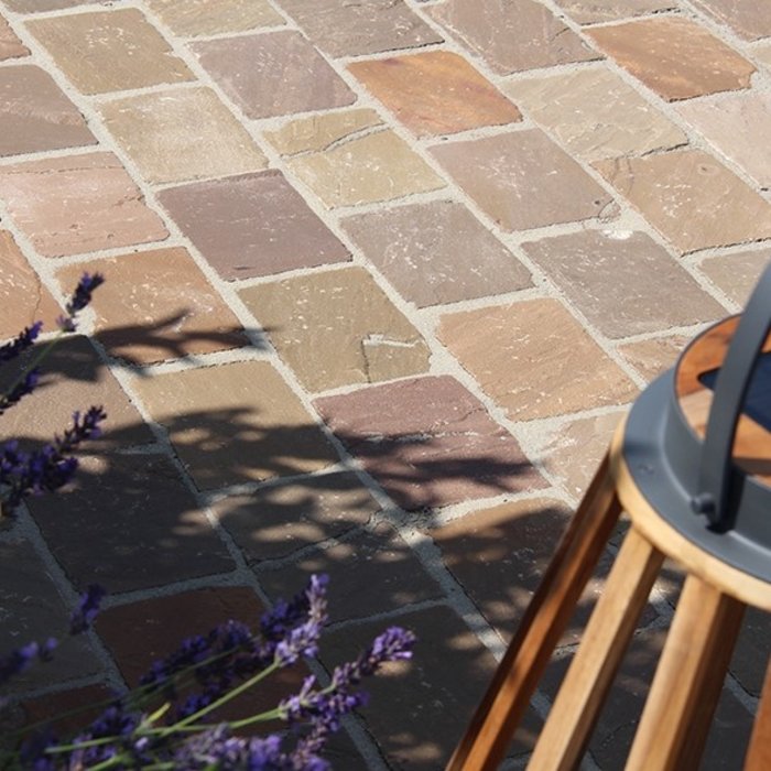 TB Greskei 14x20x5/7cm Tavel beige/bruin/grijs