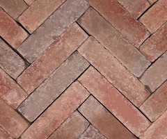 Hollandse Streken Waalformaat 5x20x6cm Goois Rood/Bruin