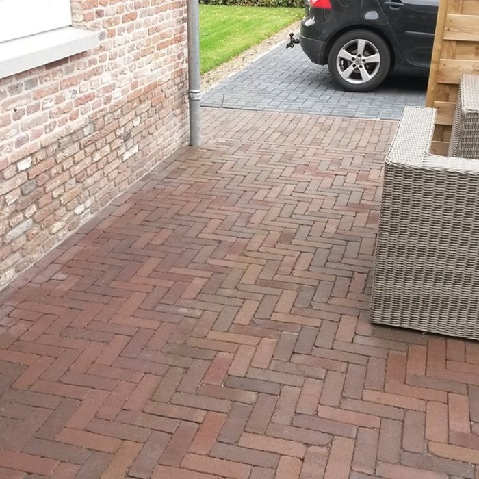 Hollandse Streken Waalformaat 5x20x6cm peel paars/bruin