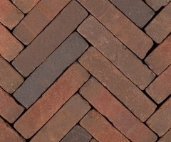 Art Bricks Waalformaat 5x20x6,5cm Bosch Rood/Paars