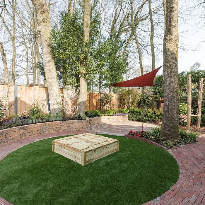 Art Bricks Waalformaat 5x20x6,5cm bosch rood/paars