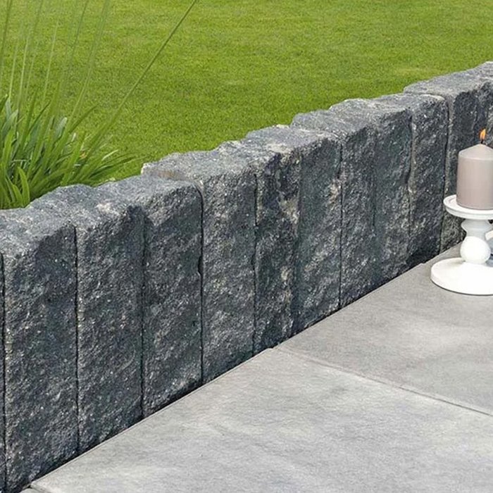Rockline Walling Small 40x10x10cm antraciet
