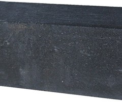 Palissade block 30x15x15cm Zwart
