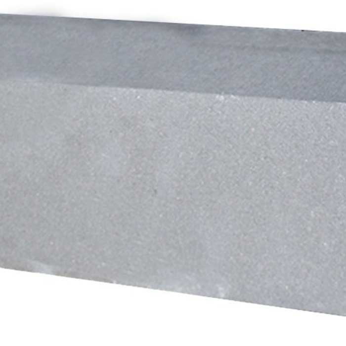 Palissade block 60x12x12cm Grijs