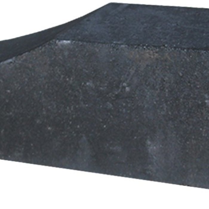 Palissade block wave 60x15x15cm zwart