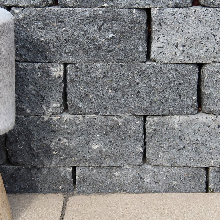 Cliff Walling 30x12x12cm antraciet