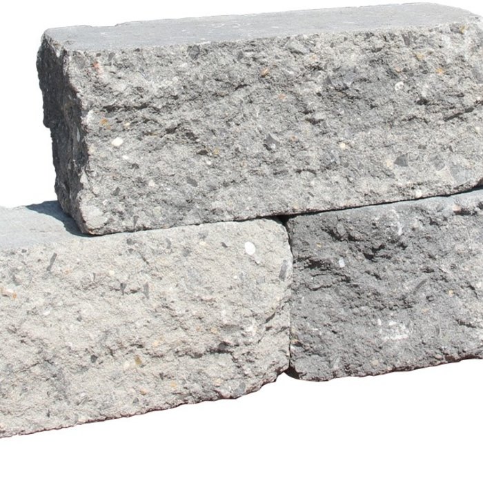 Cliff Walling 30x12x12cm grijs/zwart