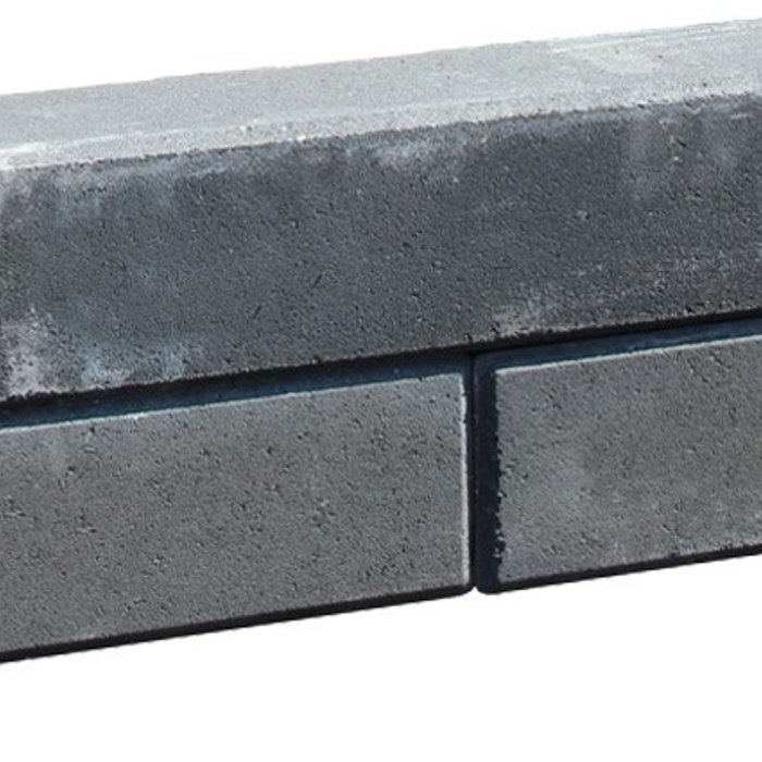 Decor block XL 80x12,5x12,5cm antraciet