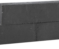 Forto Walling 60x10x10cm Zwart