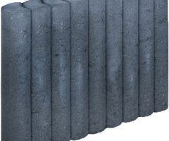 Rondo Palissadeband 8x35x50cm Zwart