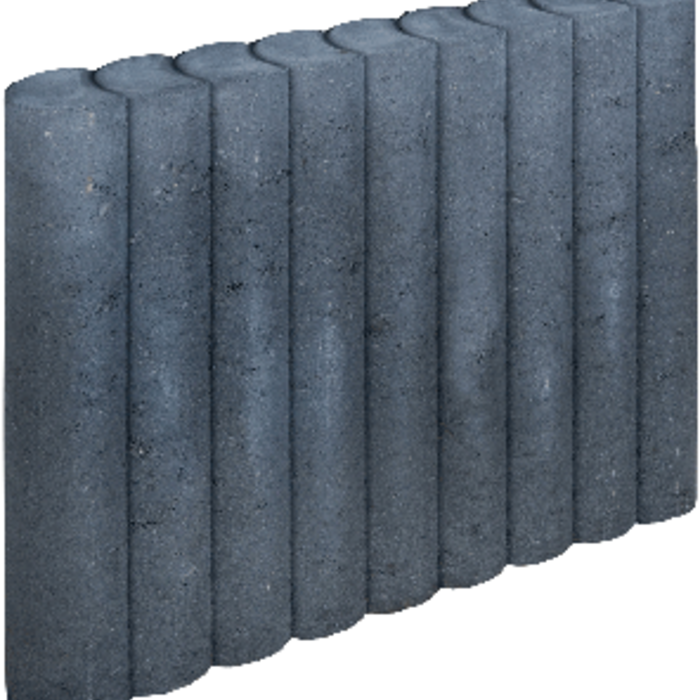 Rondo Palissadeband 8x35x50cm zwart