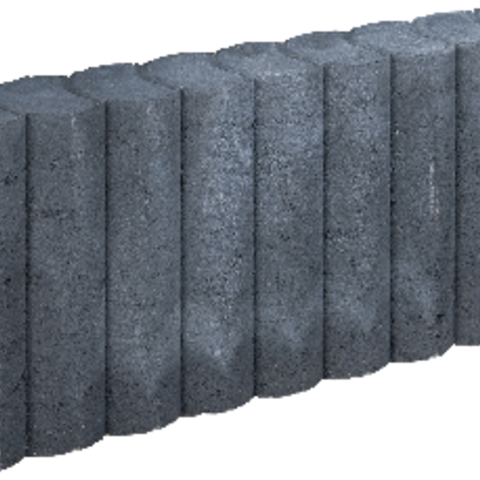 Rondo Palissadeband 8x25x50cm zwart