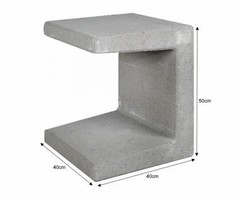 U-Element 40x40x50cm Grijs