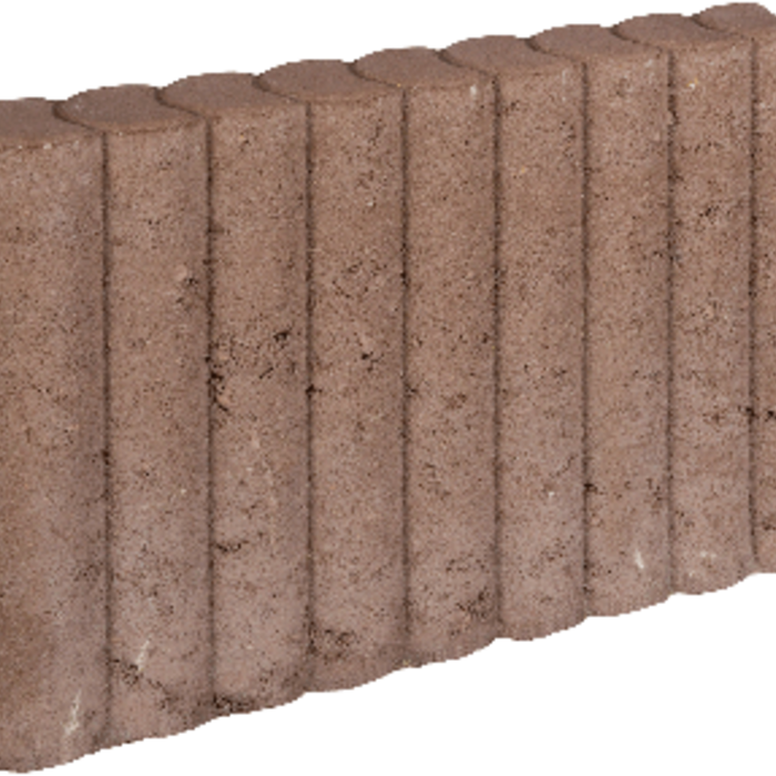 Rondo Palissadeband 8x35x50cm bruin