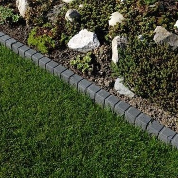 Blokjesband 8x50x50cm Zwart